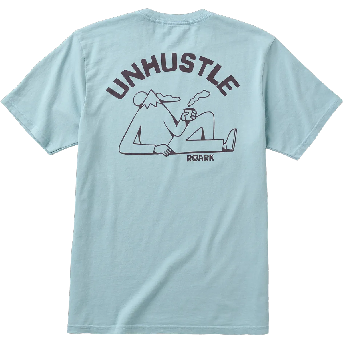 Men's Unhustle Mountain Tee Simple yet stylish Easy Comfort