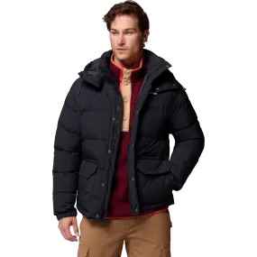 Men's Wallowa Down Hooded Jacket Reflective Detailing