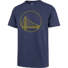 Men's Warriors Grit Scrum Tee Neutral Color Active Layering