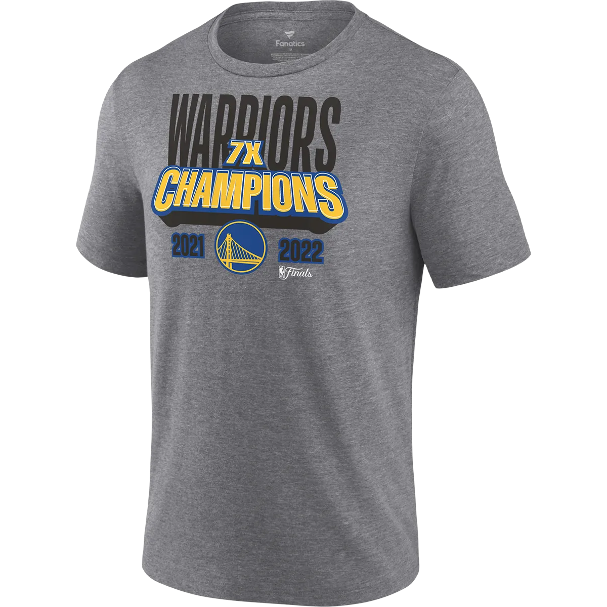 Men's Warriors NBA Champs Shot Clock Tee Smart Wear Breathable Comfort