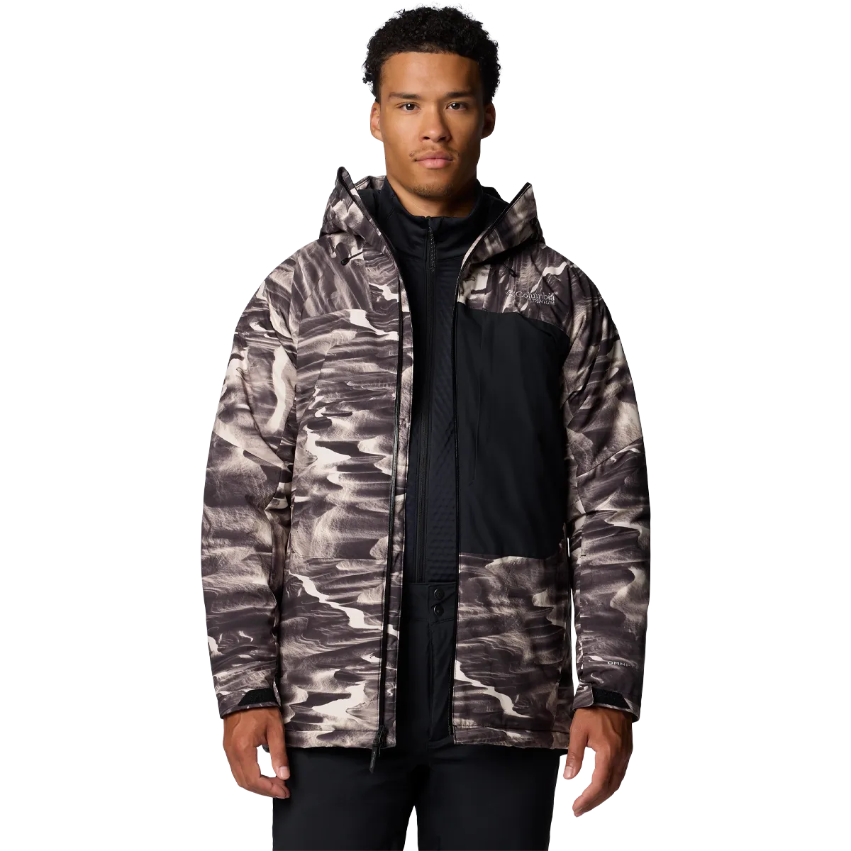 Men's Winter District III Printed Jacket SnapFasteners