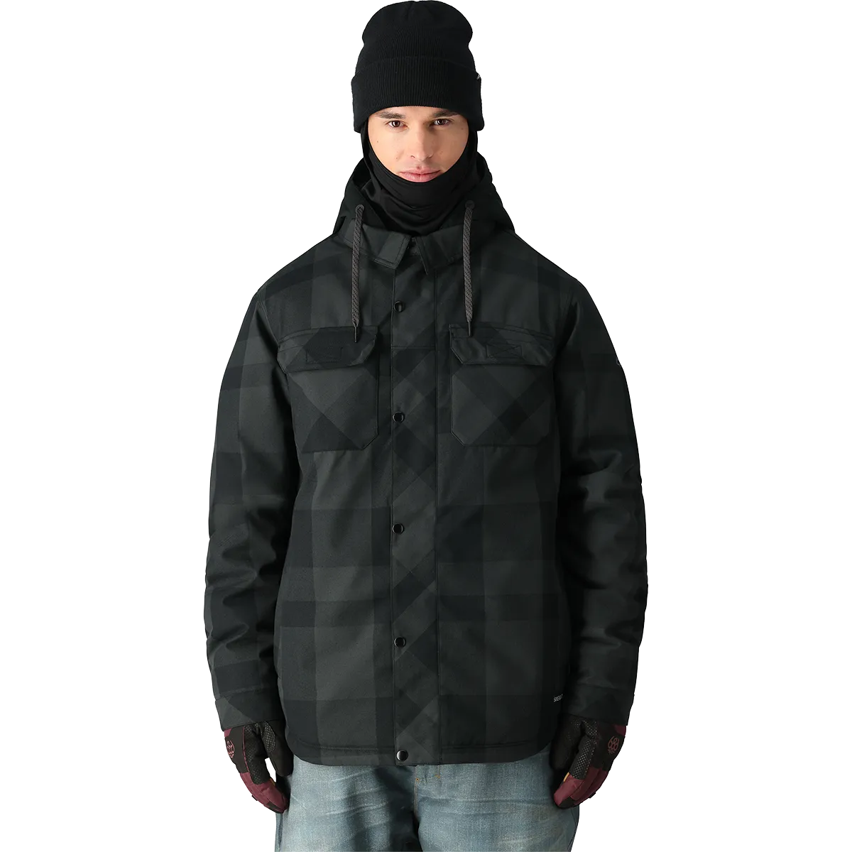 Men's Woodland Jacket cultural festival Plus Size