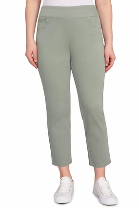 Tapered ankle Stripe Right Stretch Twill Ankle Pant
