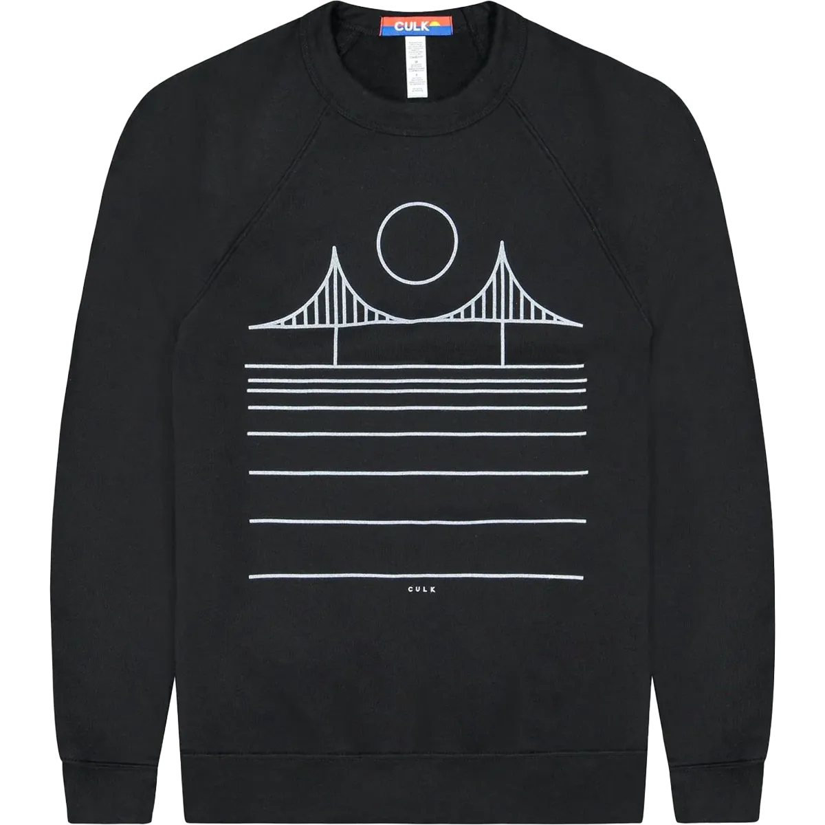 Daily Chic Minimal Bridge Unisex Crewneck Sweatshirt