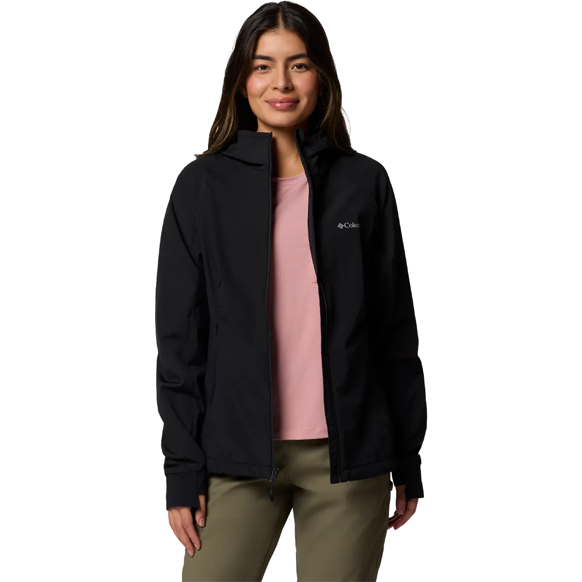 Women's Sweet As III Hooded Softshell Cuffed Sleeves Relaxed Vibe