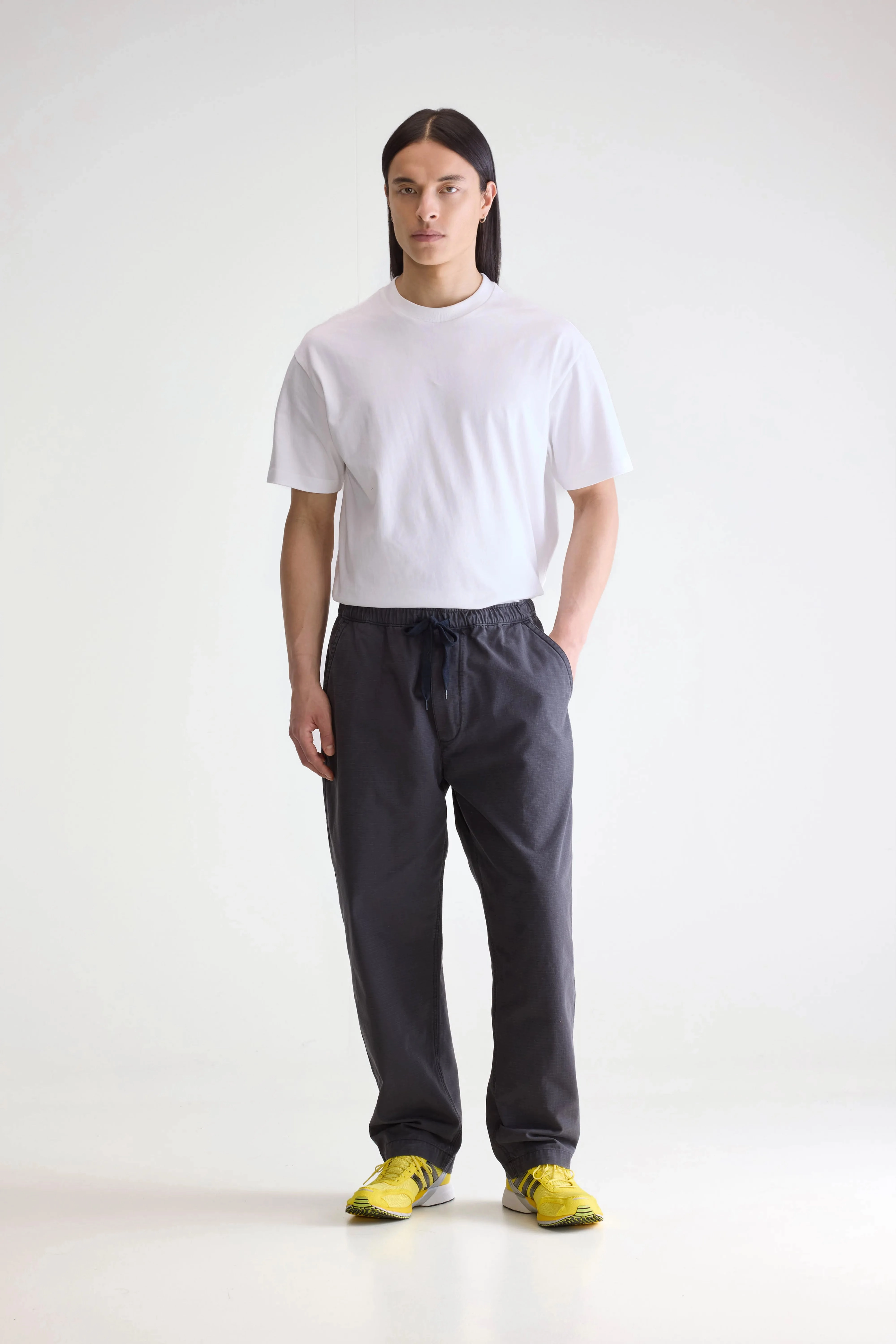 Julius baggy trousers (252 / M / BLACK SAND) Ripstop Reinforcement
