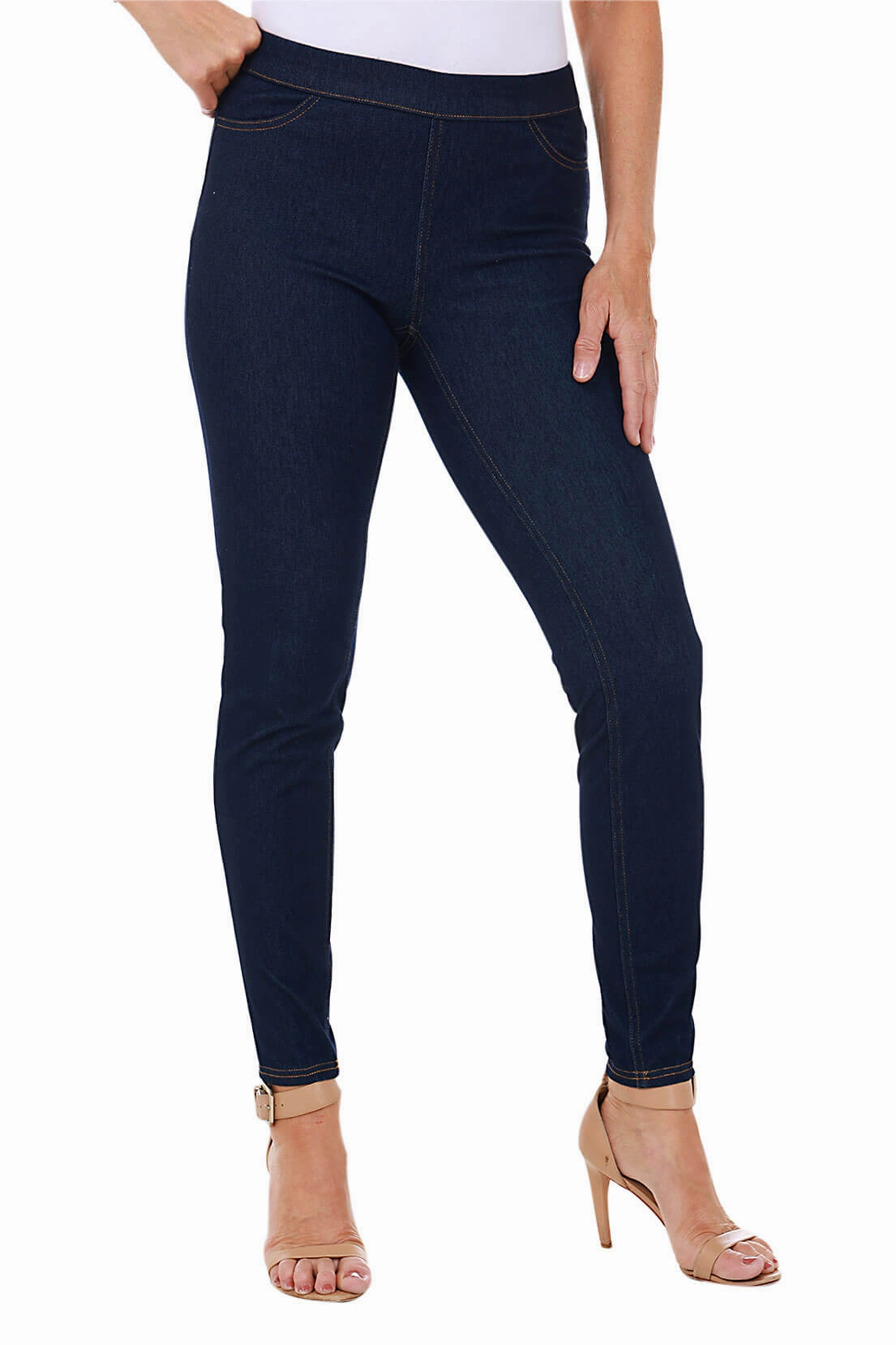 Petite Pull-On Ankle-Length Jegging Cozy Material