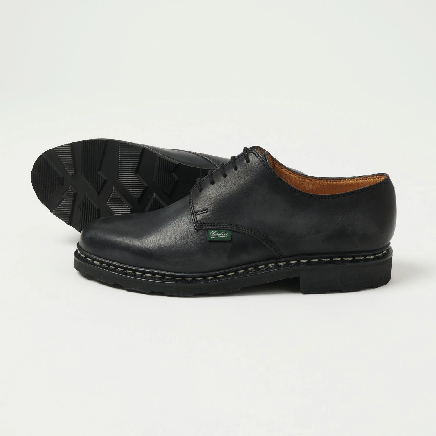 photo shoot foldable Paraboot Arles Griff Shoe - Lisse Noir