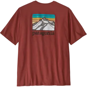 Basic Piece Quick Release Hem Men's Line Logo Ridge Pocket Responsibili-Tee