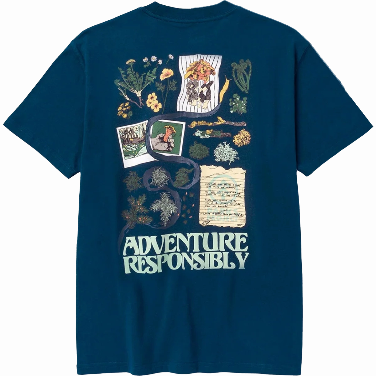 Simple Layer Cozy Vibe Wear Forest Forager Tee