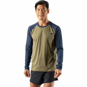 Lightweight Gear trim Men's EZ Tee Perf Long Sleeve Trail