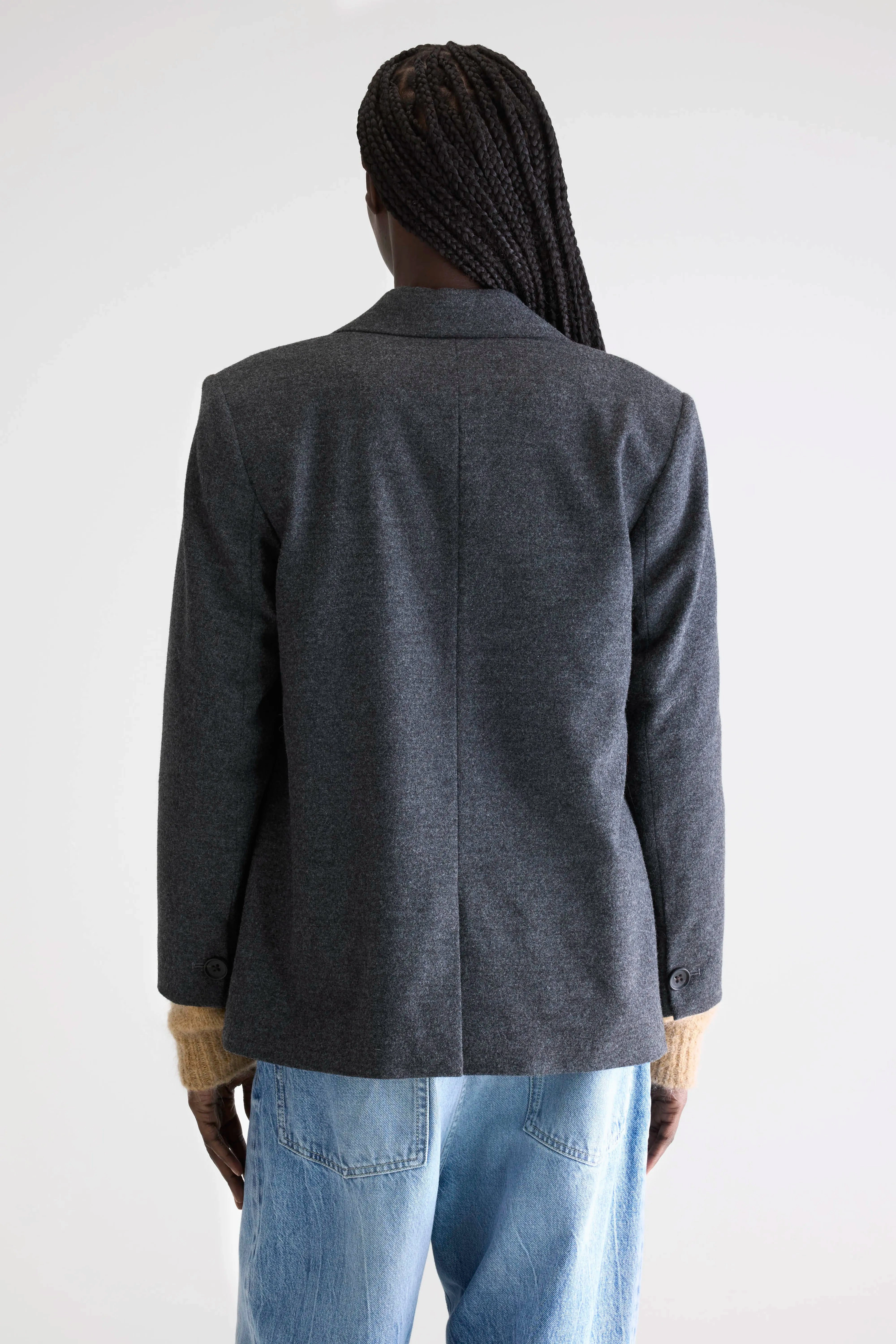 Volle tailored blazer (252 / W / ANTHRACITE) Rugged Outdoor Optimized Relaxed Layers