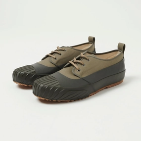Moonstar 'Alweather' Rubber Covered Sneaker - Olive All Around