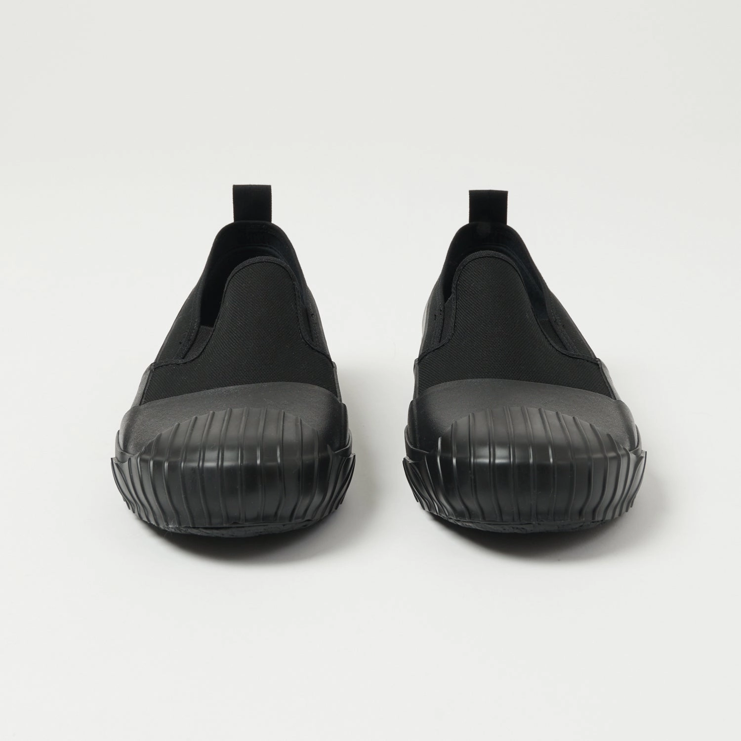 Moonstar 'Alweather' Slip-On Duck Shoe - Black Dynamic Arch Bridge Casual Touch