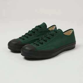 Moonstar 'Gym Classic' Rubber Sole Canvas Sneaker - Dark Green Lightweight Walking Shoes Hold Step