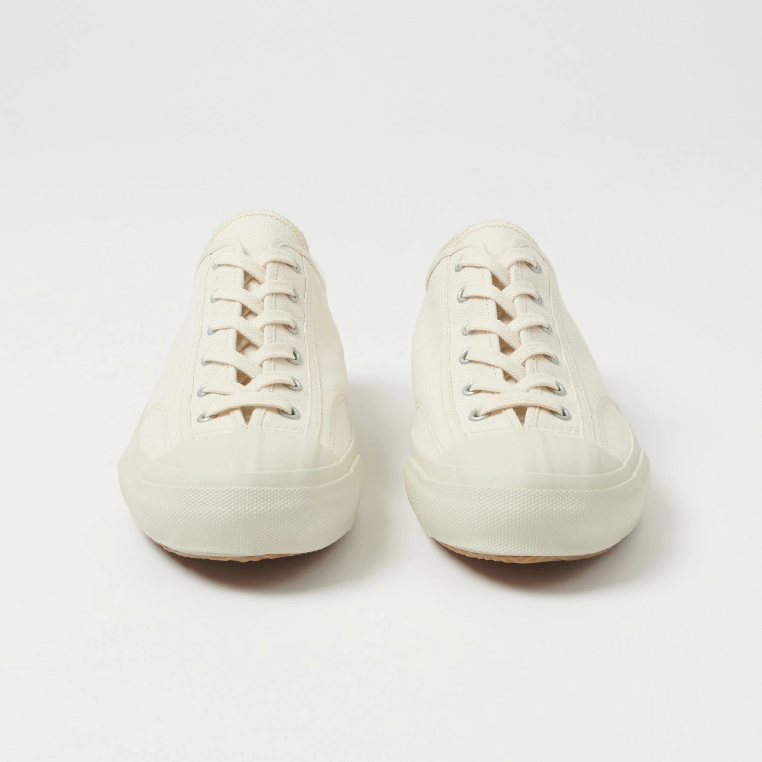Moonstar 'Gym Classic' Rubber Sole Canvas Sneaker - White Anti Collision Toe Box Comfort Motion