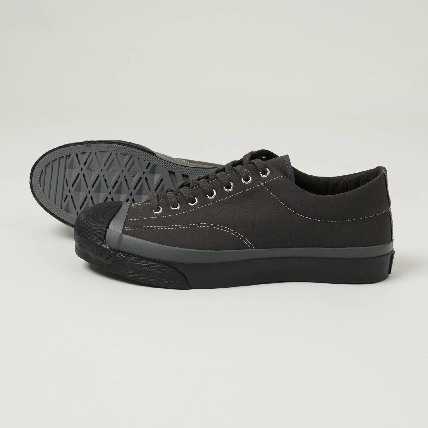 Freedom Move Moonstar 'Gym Court' Rubber Sole Canvas Sneaker - Charcoal