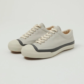 Glam support Light Movement Moonstar 'Gym Court' Rubber Sole Canvas Sneaker - Light Grey