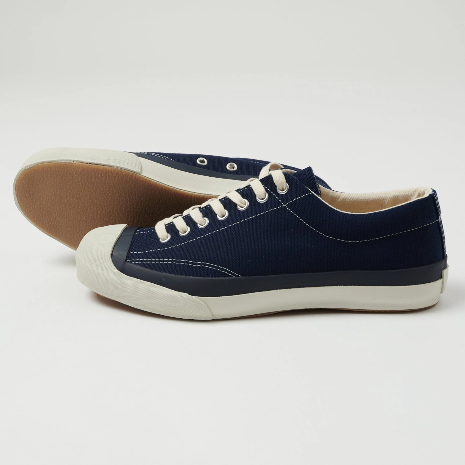 Moonstar 'Gym Court' Rubber Sole Canvas Sneaker - Navy Hyperbolic Logging Cage