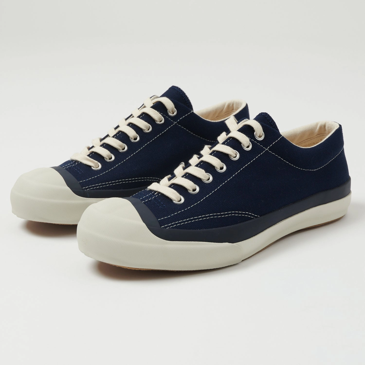 Moonstar 'Gym Court' Rubber Sole Canvas Sneaker - Navy Walk Ready