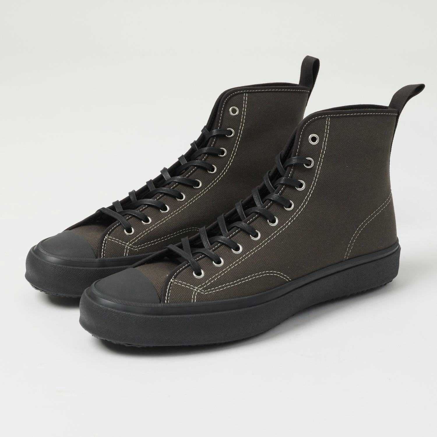 Shock Design Moonstar 'Hibasket' Rubber Sole Hi-Top Sneaker - Charcoal