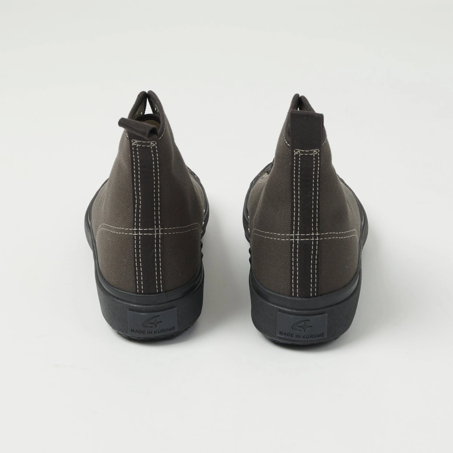 Moonstar 'Hibasket' Rubber Sole Hi-Top Sneaker - Charcoal Enhanced Lateral Support