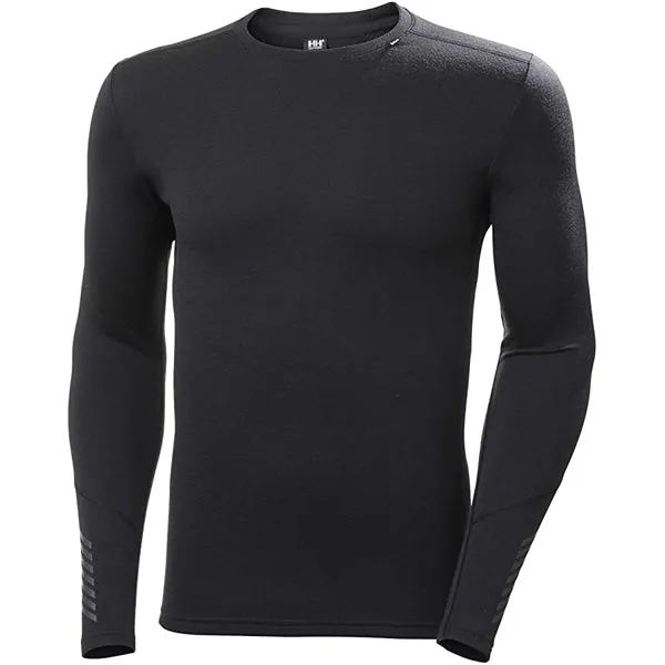 Men's Lifa Merino Midweight Crew Wrinkle Resistant Finish