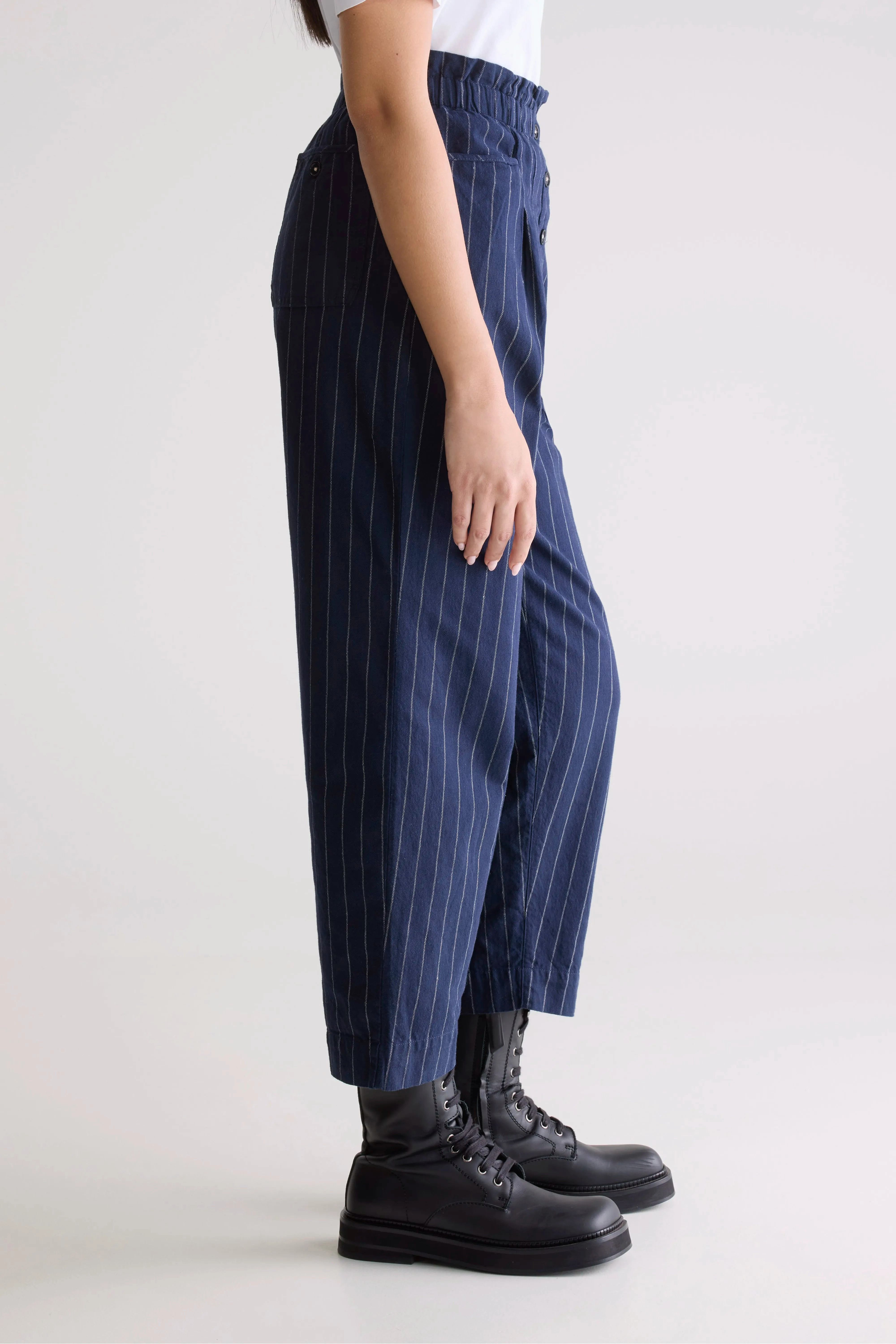 Fit For Movement Light Fit Lilo paperbag trousers (252 / W / STRIPE A)