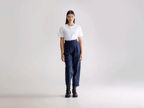 QuickReleaseBuckle All Day Wear Comfort Lilo paperbag trousers (252 / W / STRIPE A)