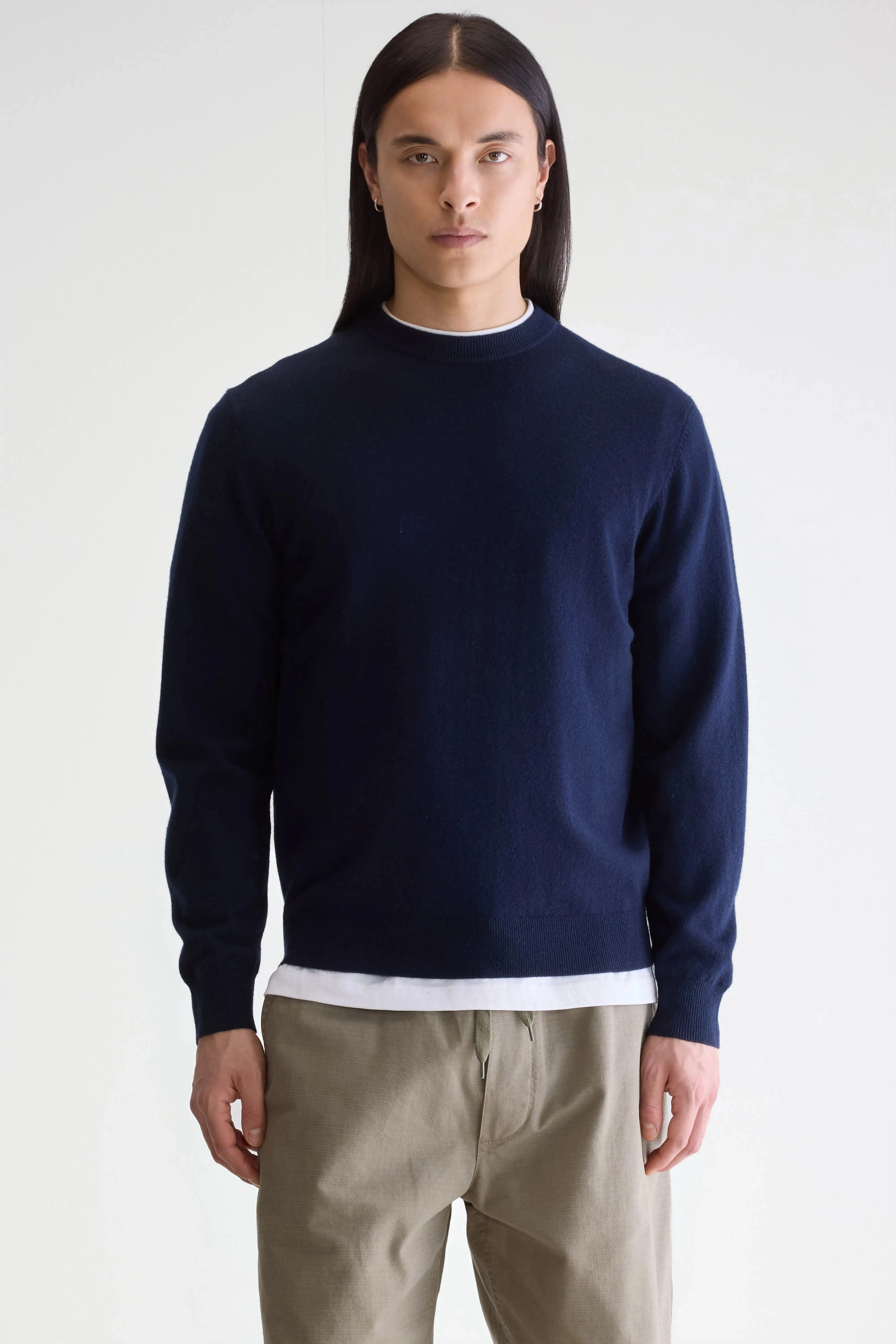 Everyday Style Non Restrictive Sonoo classic crewneck sweater (252 / M / PARKER)