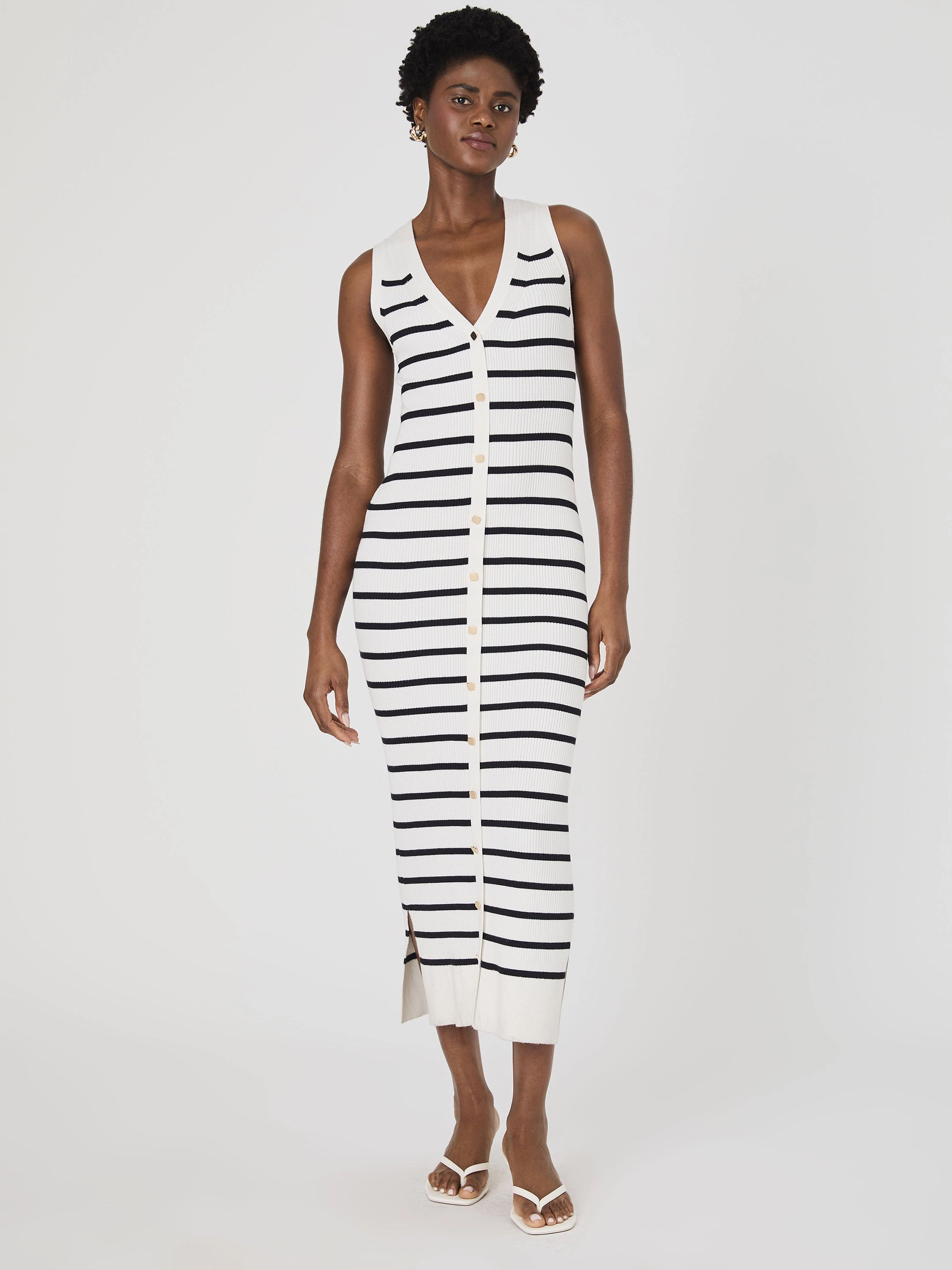 Nadina Sleeveless Knit Dress Winter Classic