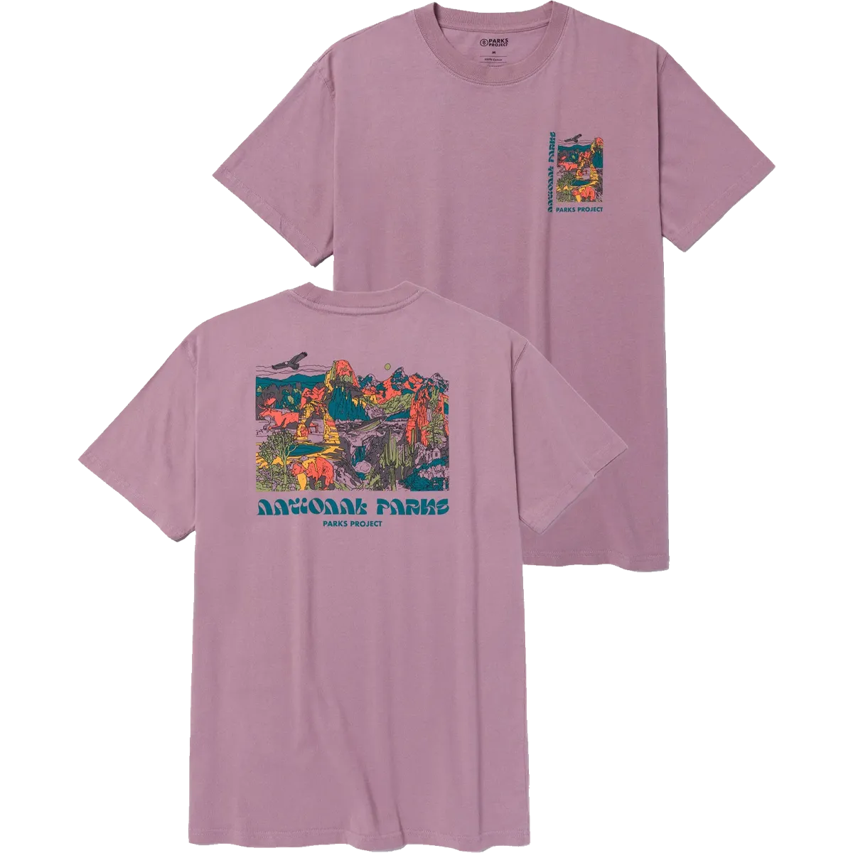 Daily Outfit Style National Parks Collage Tee