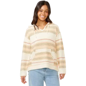Eco Friendly Cold Weather Wear Women's Desert Dreams Striped Poncho