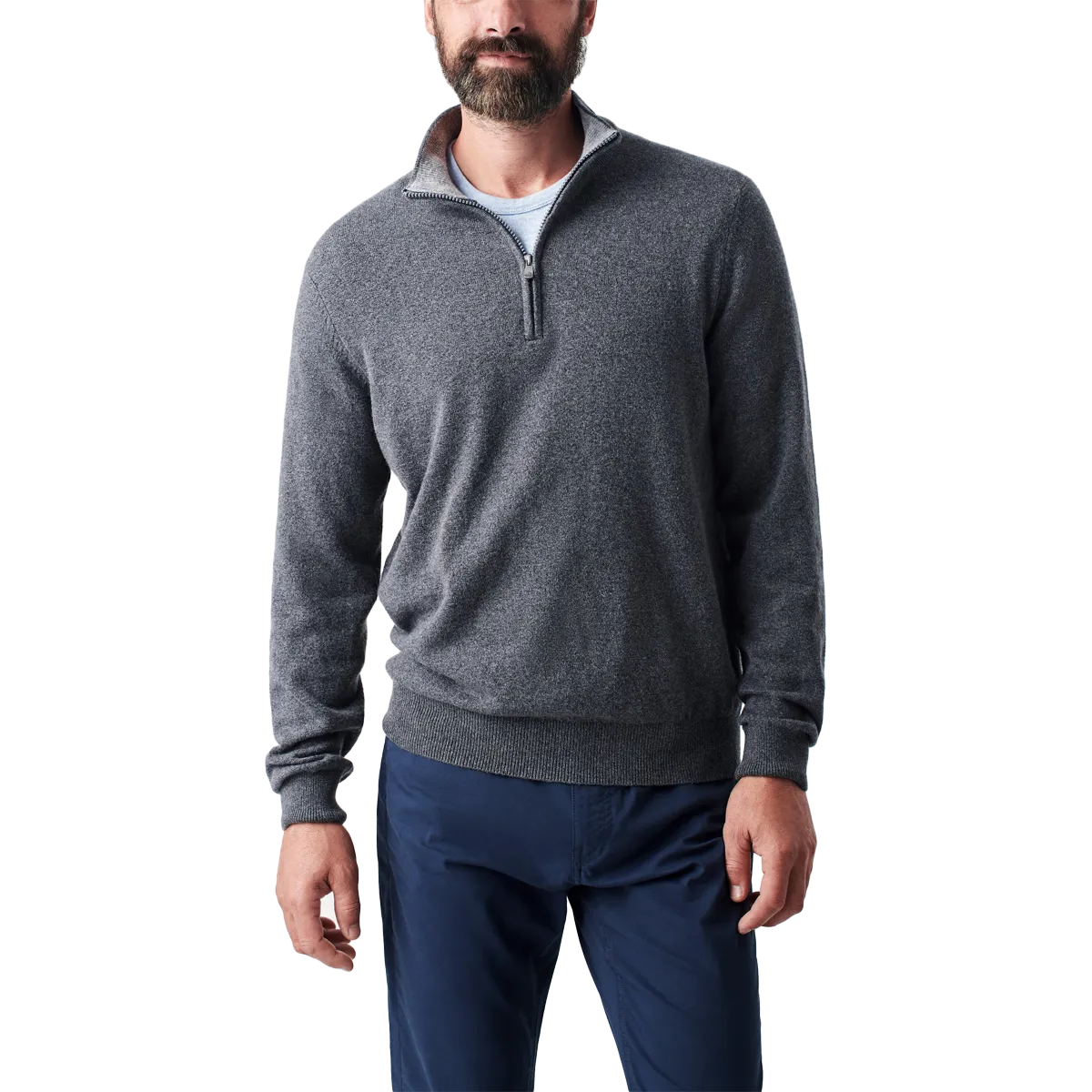 right for spring anniversary wear Men's Jackson 1/4 Zip Sweater