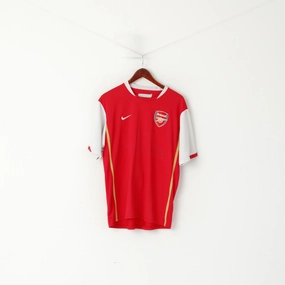 Nike Arsenal Men L Shirt Red Football Min #2 Jersey Sportswear Vintage Top Timeless casual wear Breathable Comfort Design