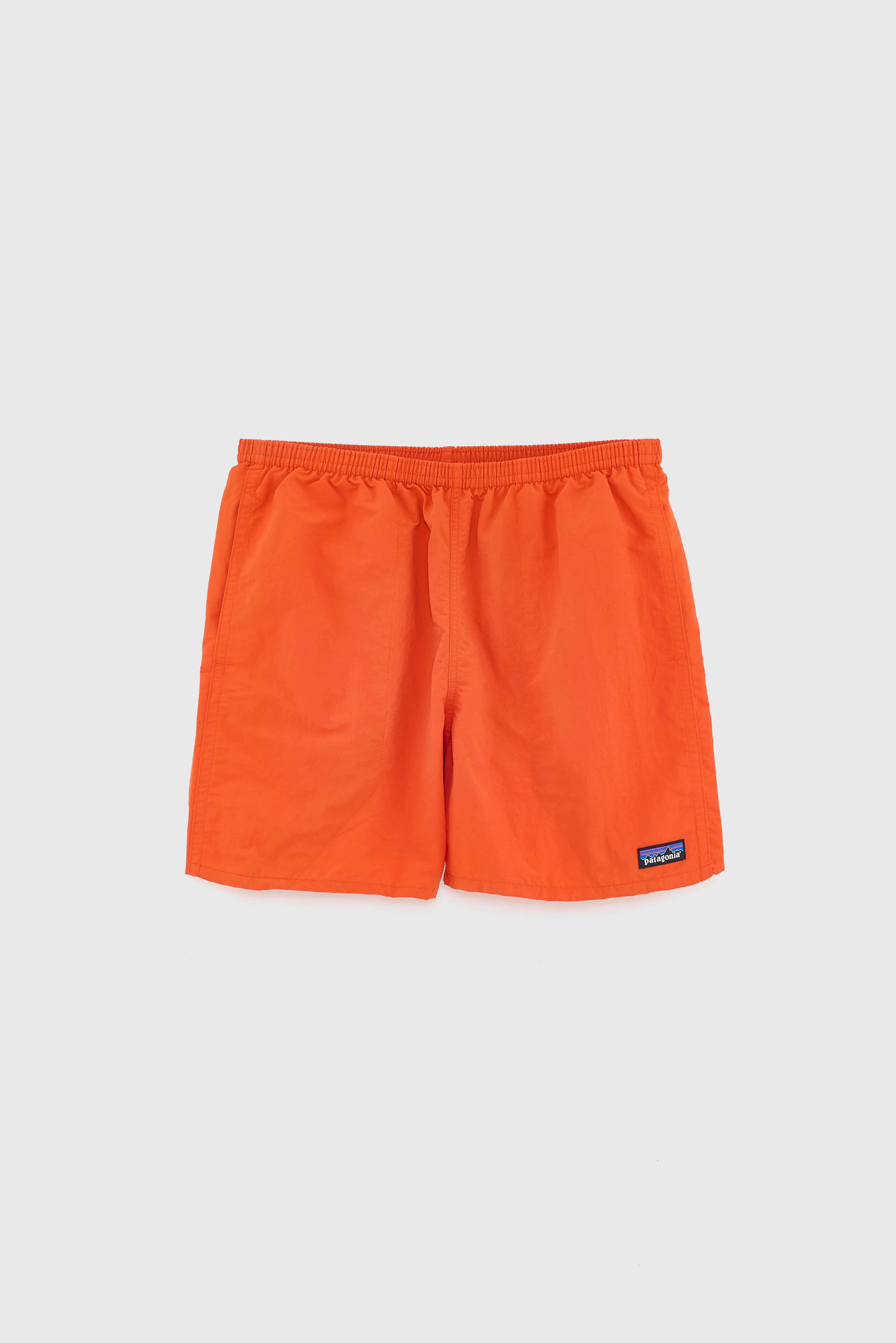 Men's Baggies Shorts - 5" (251 / M / ORANGE) SmoothZipper Durable Seams