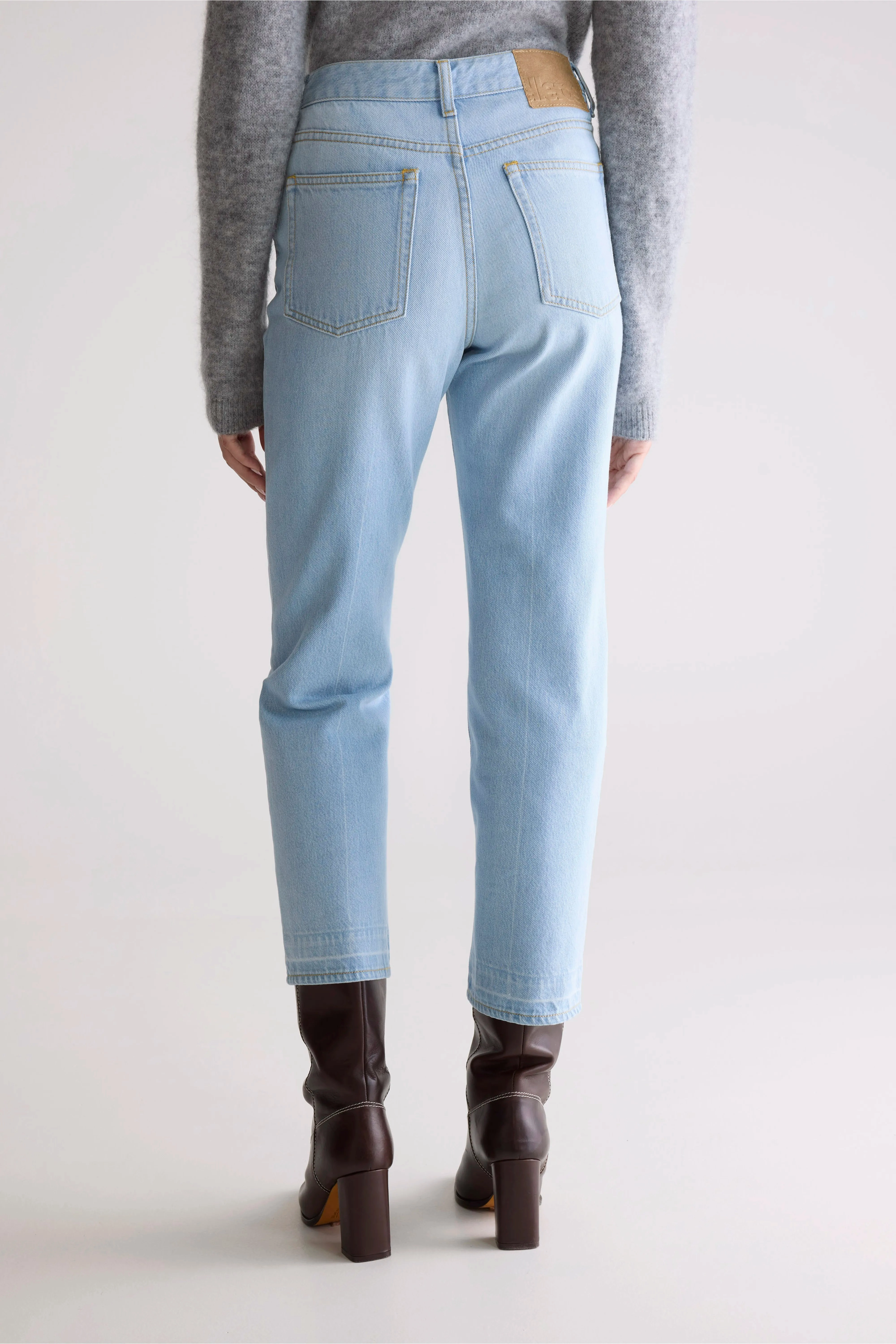 Beach Day Brunch Outfit Elegant Denim N. 34 regular jeans (252 / W / USED LT BLUE)