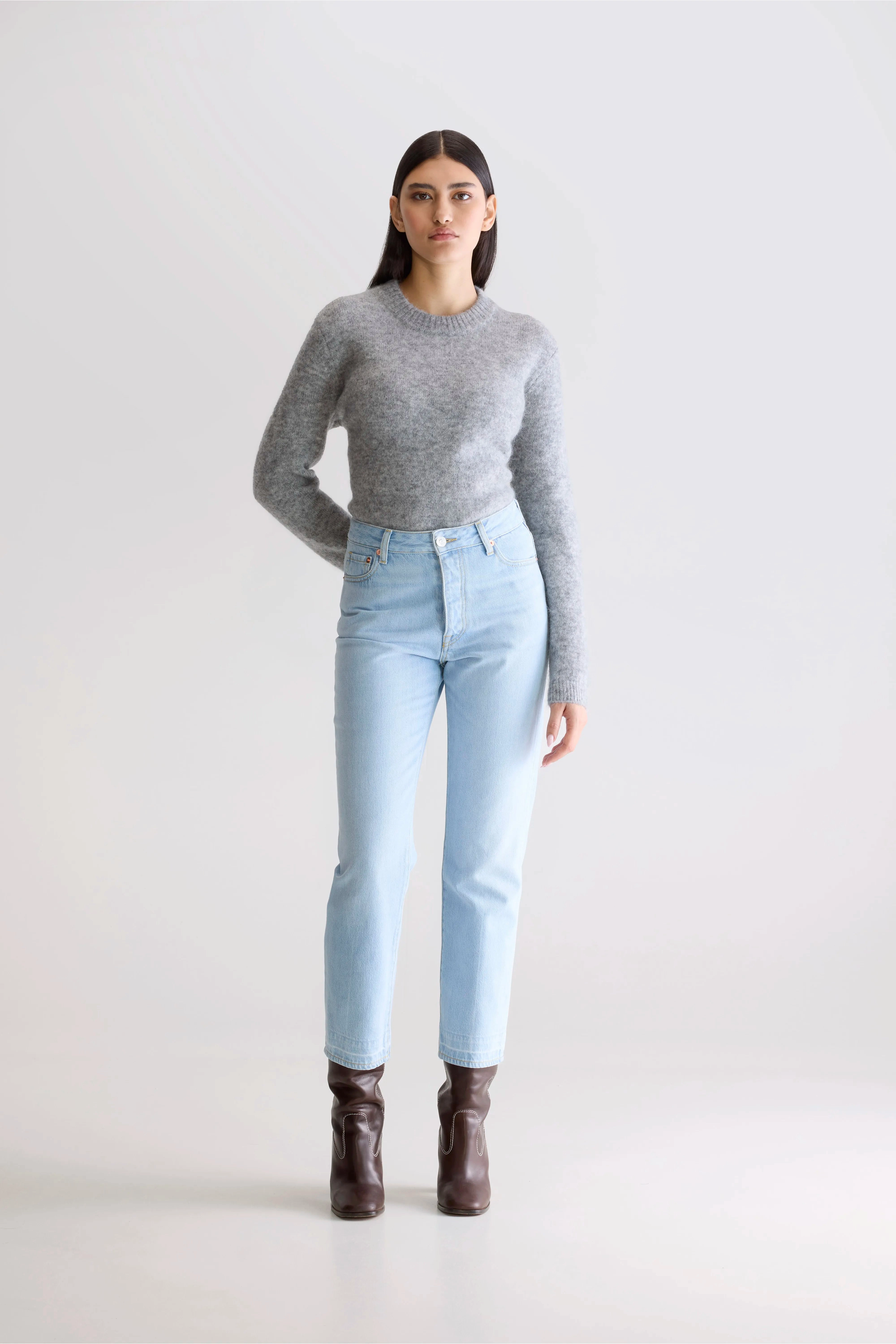 All Round Wear Parent Style Evening Stroll Festival Outfit Denim N. 34 regular jeans (252 / W / USED LT BLUE)