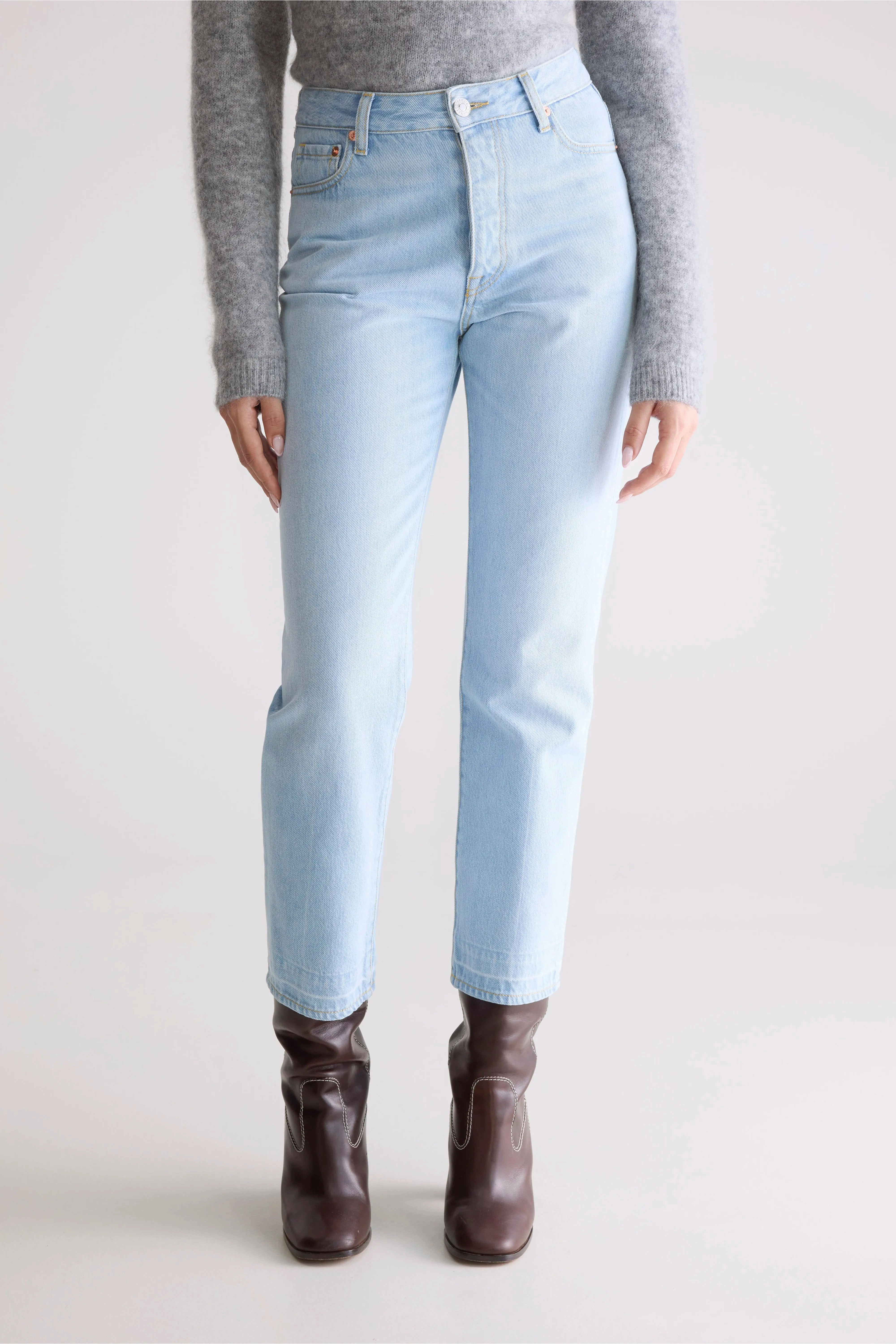 Slim Sunny Vibes Festival Outfit Denim N. 34 regular jeans (252 / W / USED LT BLUE)