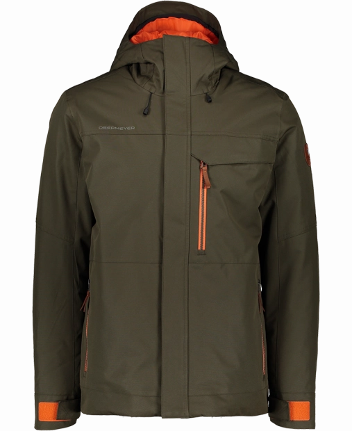 Rugged Comfort Obermeyer Grommet Jacket