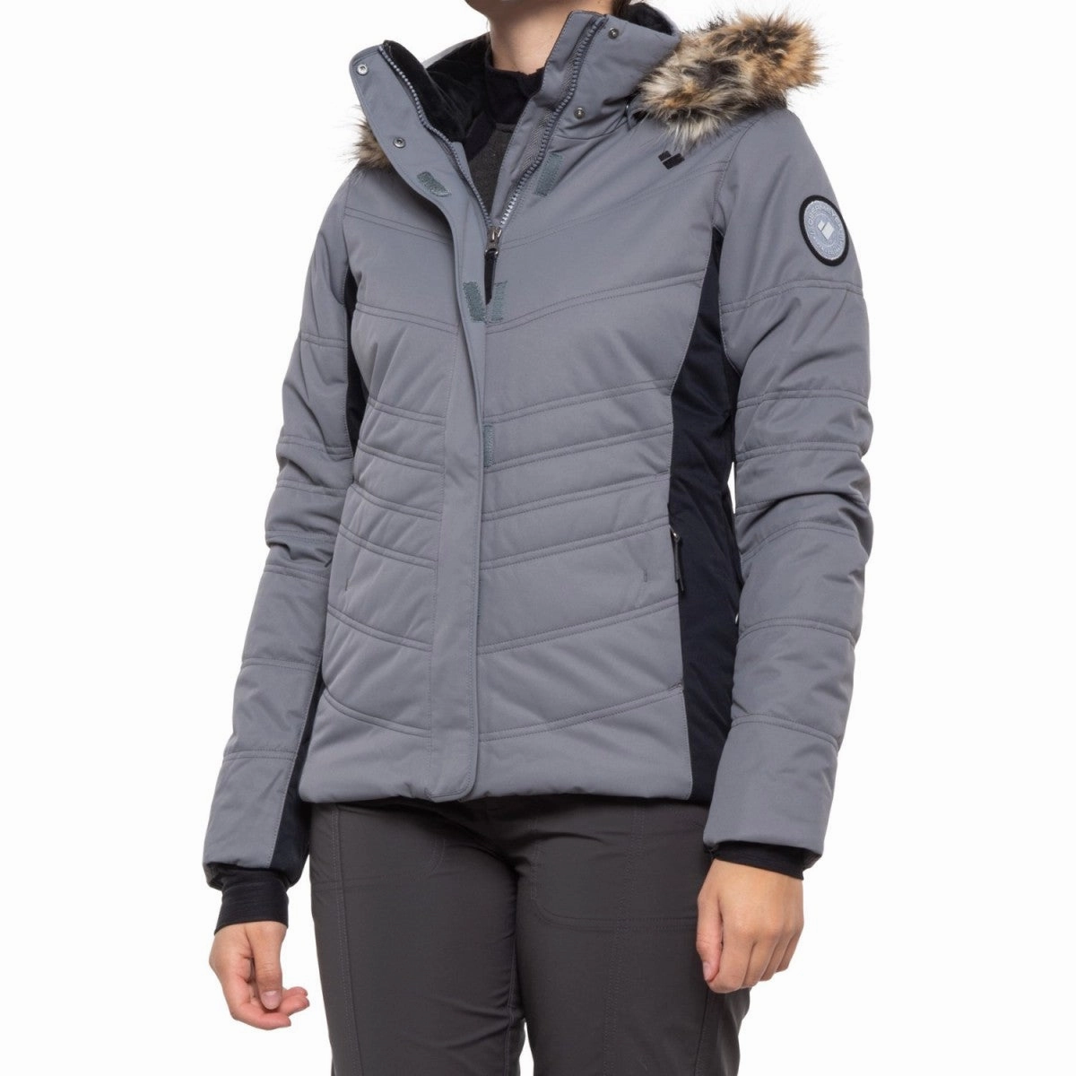 Obermeyer Tuscany II Jacket Reinforced Seam Construction Crisp Air Piece