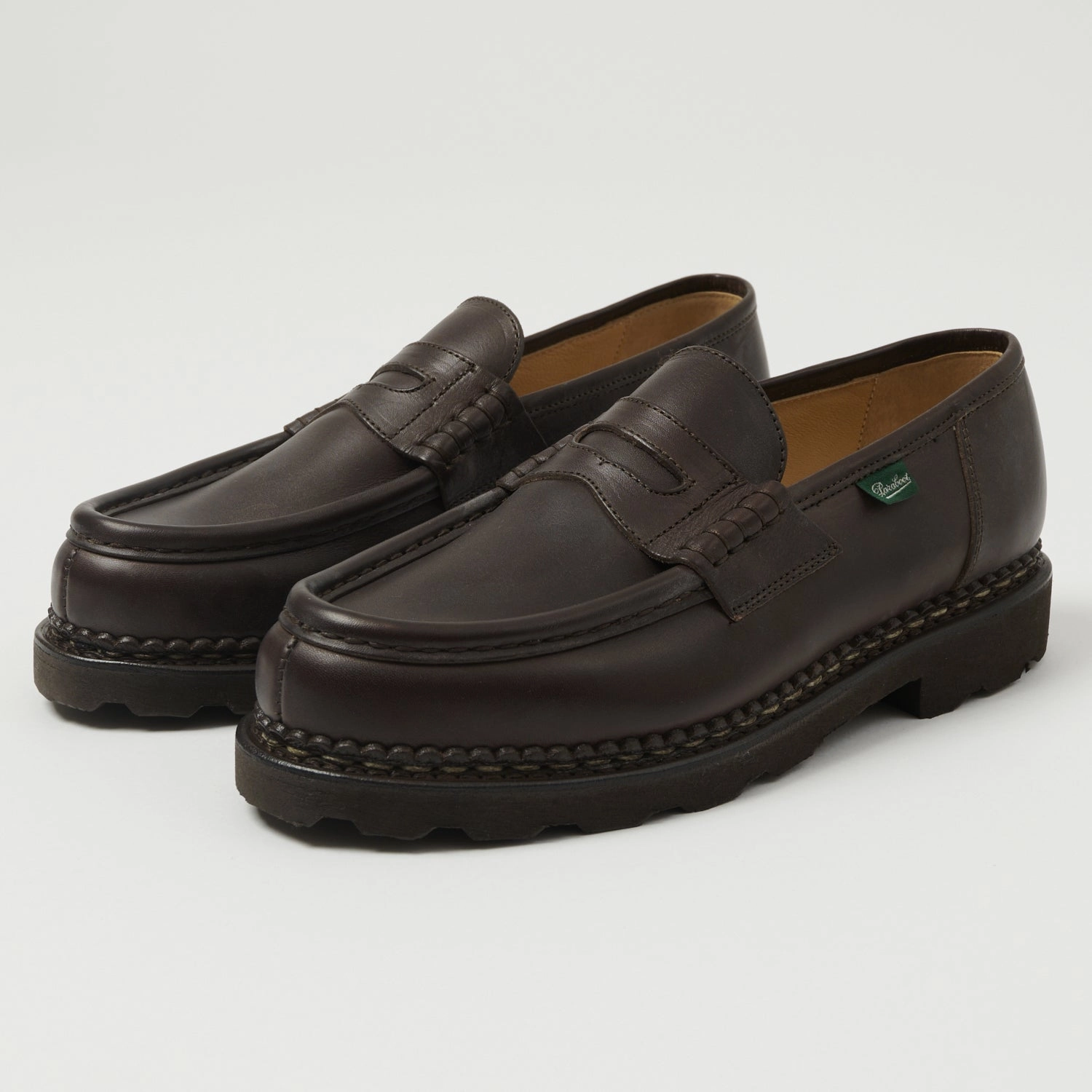 Paraboot Reims Marche Loafer - Lisse Caf?? Casual Design