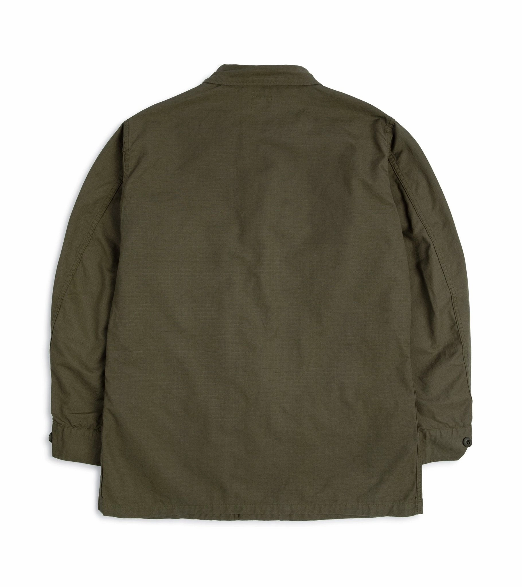 Autumn Vibe OrSlow Cotton Ripstop Tropical Jacket: Army Green