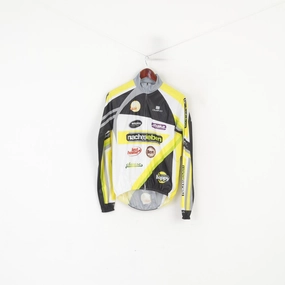 Versatile Wearable V-Neck Owayo Men S Cycling Shirt Gray Super Pro Dry Long Sleeve Bike Full Zipper Top