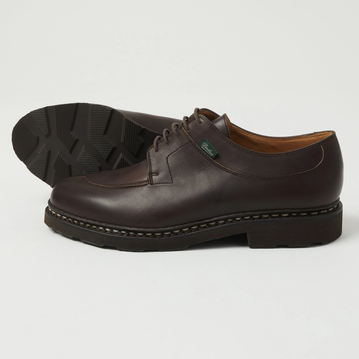 Paraboot Avignon Griff Shoe - Lisse Caf?? Cozy Padding