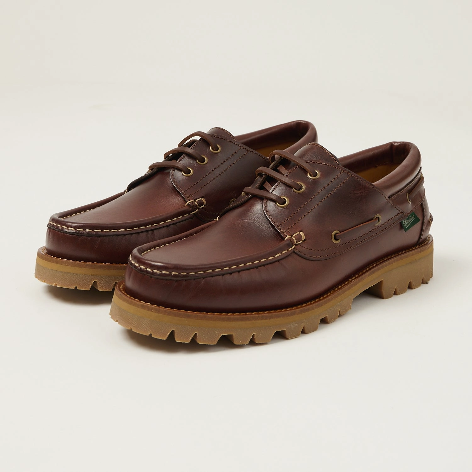 Paraboot Briac Jannu Shoe - Marron Lis America Reinforced Seams