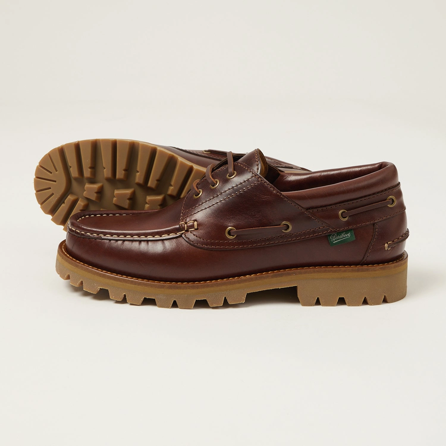 Paraboot Briac Jannu Shoe - Marron Lis America Easy Slip-On Shoes