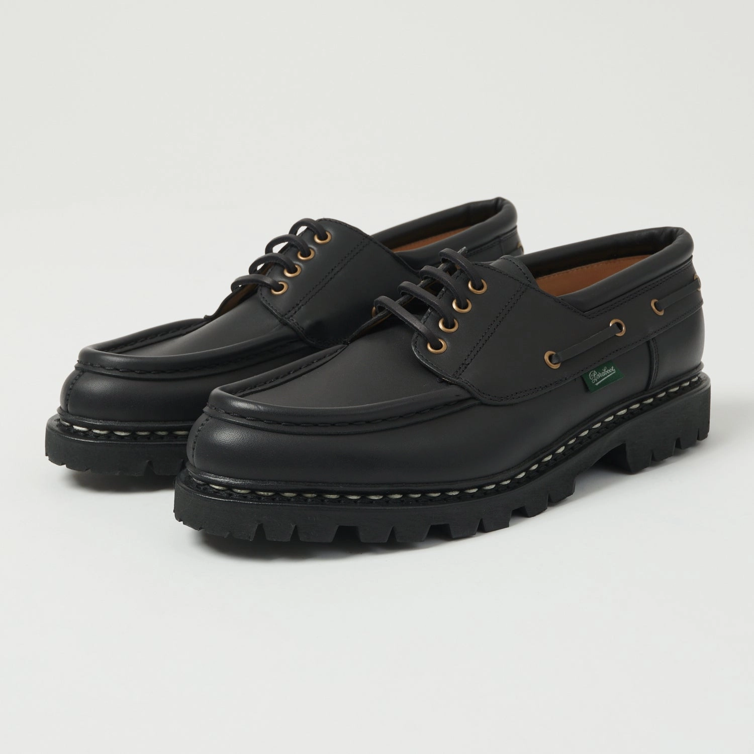 Paraboot Chimey Jannu Derby Shoe - Lis Noir Ink Storm Safe