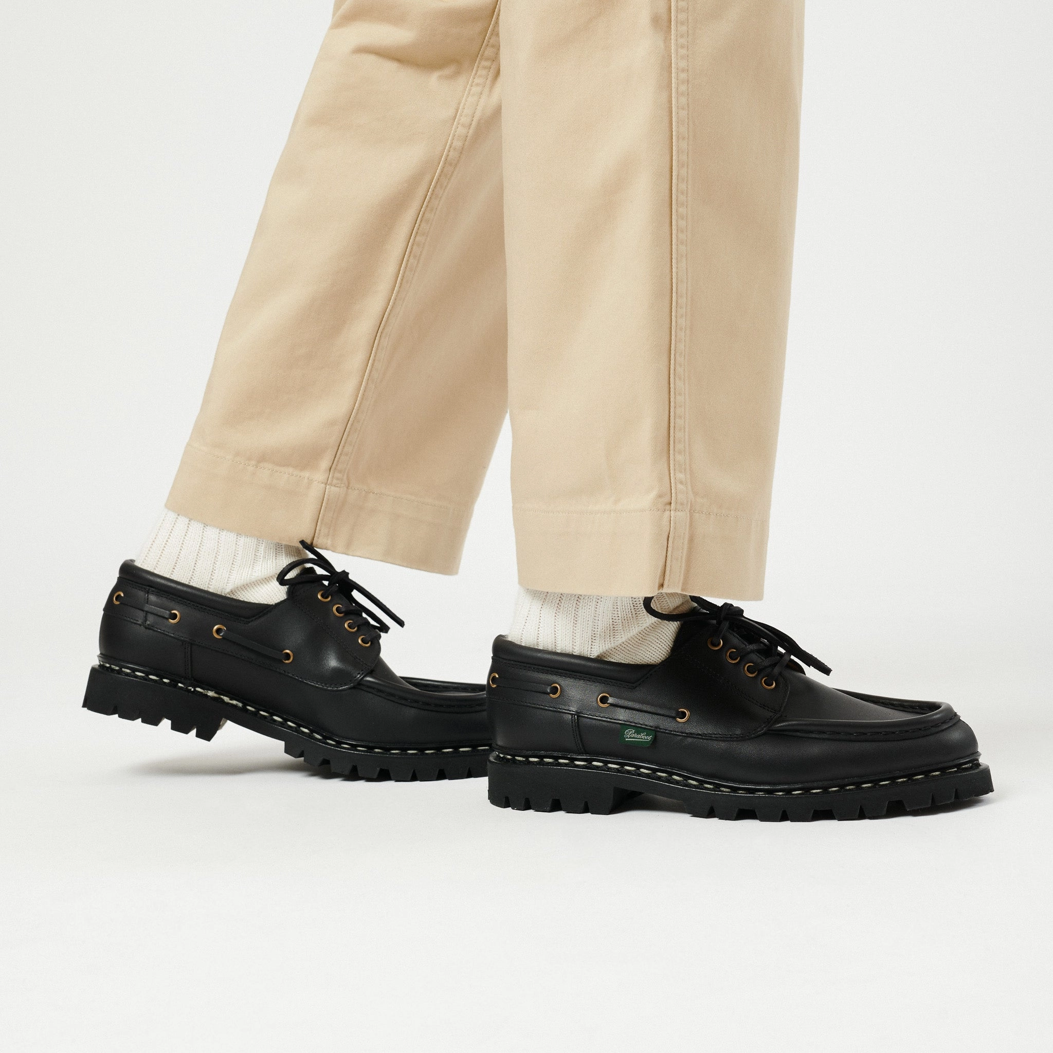 Paraboot Chimey Jannu Derby Shoe - Lis Noir Ink Book Walk