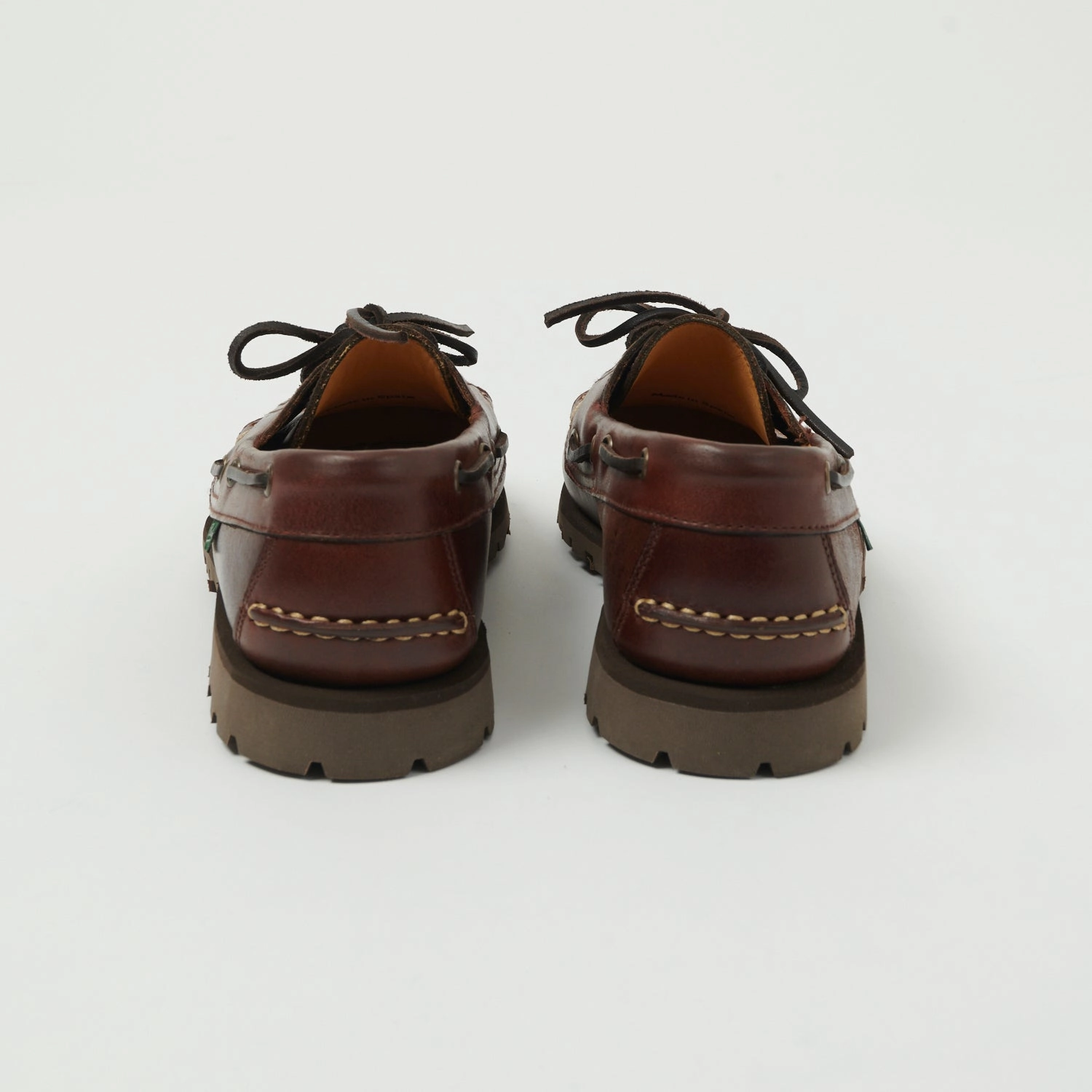Beach Ready Paraboot Malo Raid Shoe - Brown Lisse Am??rica